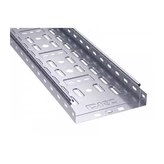 Лоток листовой перфорированный 200х50 L2000 сталь 0.8мм гор. оцинк. DKC 35254HDZ