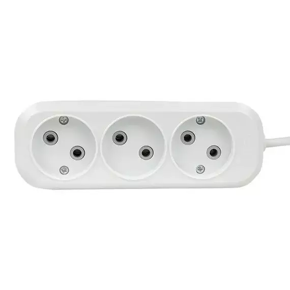 Удлинитель 3х3м без заземл. 10А IP20 Эксперт 2.2кВт ПВС 2х0.75 PROxima EKF UBA10-275-3-03, изображение 5