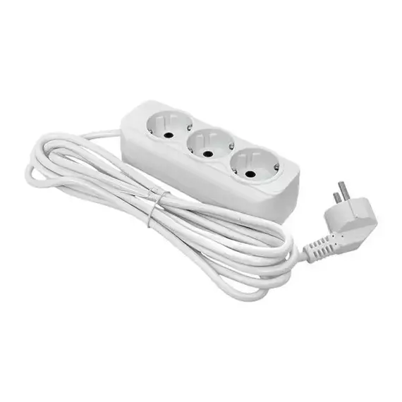 Удлинитель 3х2м с заземл. 16А IP20 Эксперт 3.0кВт ПВС 3х1 PROxima EKF UBA16-310-3-02, изображение 6