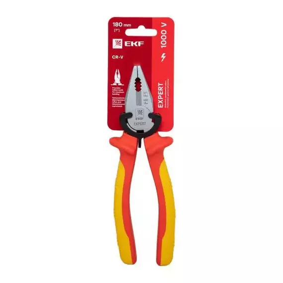 Пассатижи 180мм Expert 1000В PROxima EKF pas-180-exp-in, изображение 7