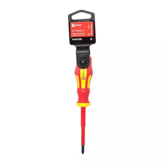 Отвертка PH1х80мм Master 1000В Basic EKF ph-1-80-mas-in, изображение 9