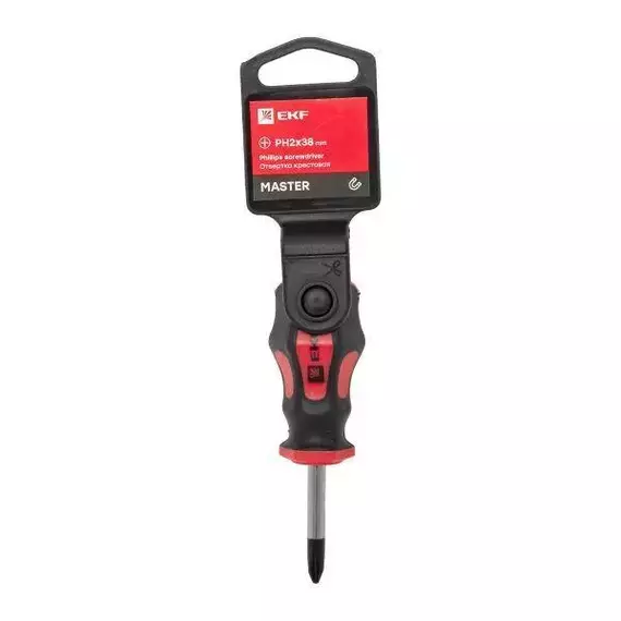 Отвертка PH2х38мм Master Basic EKF ph-2-38-mas, изображение 3