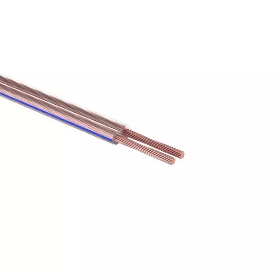 Кабель Stereo 2х0.50 прозр. BLUELINE (уп.5м) Rexant 01-6203-3-05