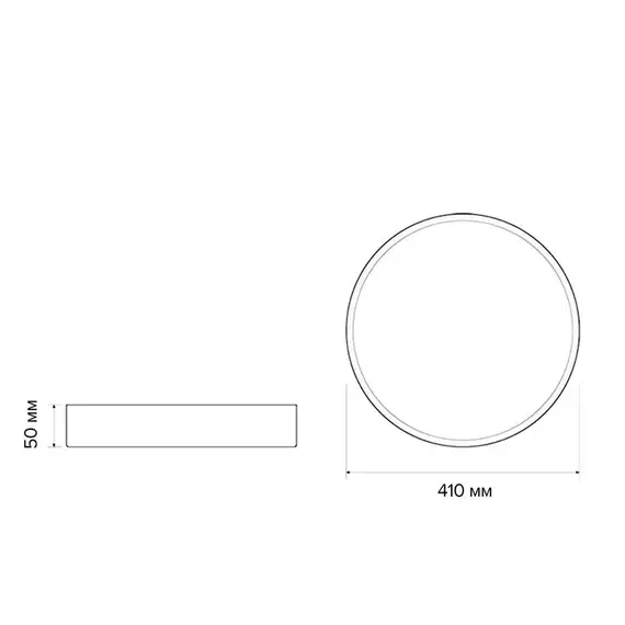 Светильник светодиодный декоративный PPB Scandic-R DIM 72Вт 3000-6500К IP20 настенно-потолочный бытовой диммир. WH/W JazzWay 5036970, изображение 9