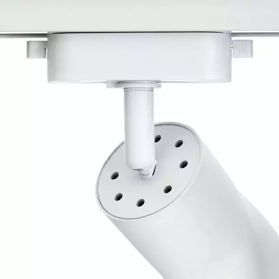 Светильник трековый поворотный ARTLINE 55х55х200 GU10 230В алюм. 2.6кв.м бел Ritter 59931 3, изображение 9