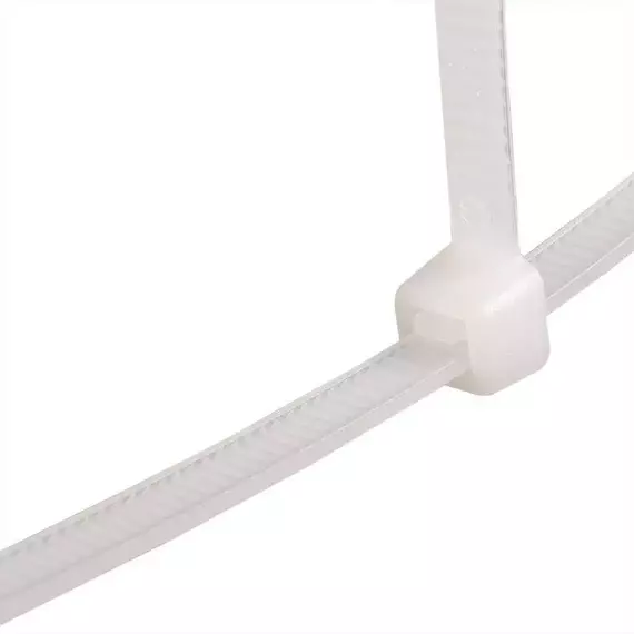 Хомут кабельный КСС "NORD" 5х200 бел. (уп.100шт) Fortisflex 79733, изображение 2