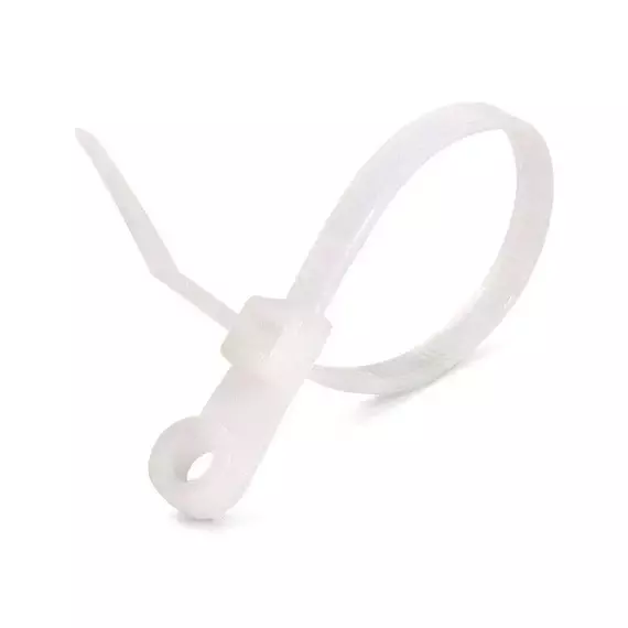 Хомут кабельный КСО 4х110 нейл. бел. (уп.100шт) Fortisflex 80528