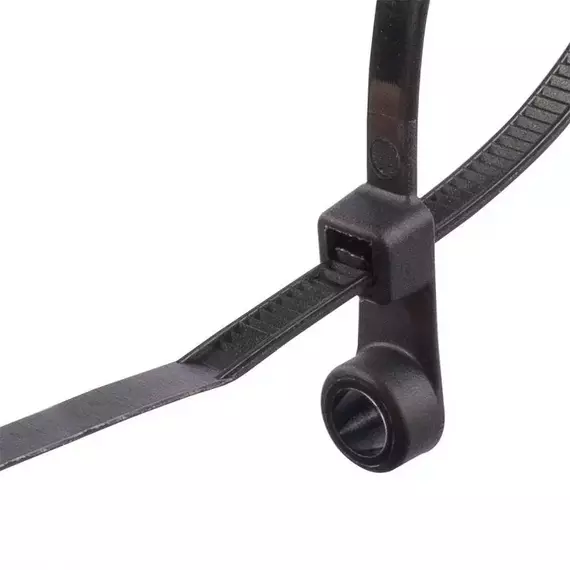 Хомут кабельный КСО 5х220 нейл. черн. (уп.100шт) Fortisflex 80534, изображение 2