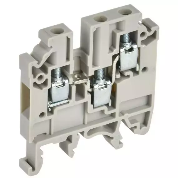 Колодка клеммная CTS-MC ARMAFIX 3 вывода 4кв.мм сер. IEK YCT12-00-3-K03-004