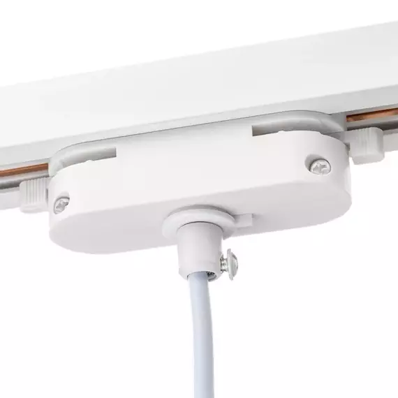 Светильник трековый подвес ARTLINE 55х55х100мм GU10 230В алюм. 2.6кв.м бел. Ritter 59927 6, изображение 10