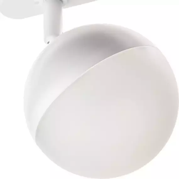 Светильник трековый ARTLINE поворотный шар 100х100х75мм GX53 230В пластик 4кв.м бел. Ritter 59925 2, изображение 6