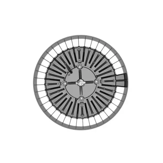 Светильник светодиодный ДСП IB 11 S 200W M 840 BK 353х353х117мм 200Вт 4000К IP65 High Bay подвес черн. Русский Свет 16091123174, изображение 3