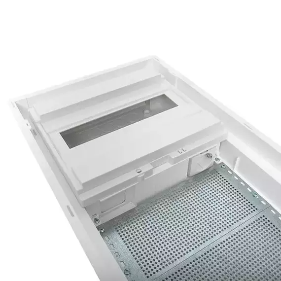 Щит комбинированный встраив. Nova 1 DIN-рейка + 2 монтаж. платы 3 габарит IP41 с метал. перфорированной дверью EKF nv-cb-pmd-1+2, изображение 13