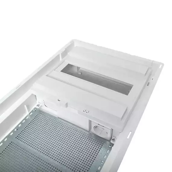 Щит комбинированный встраив. Nova 1 DIN-рейка + 2 монтаж. платы 3 габарит IP41 с метал. перфорированной дверью EKF nv-cb-pmd-1+2, изображение 14