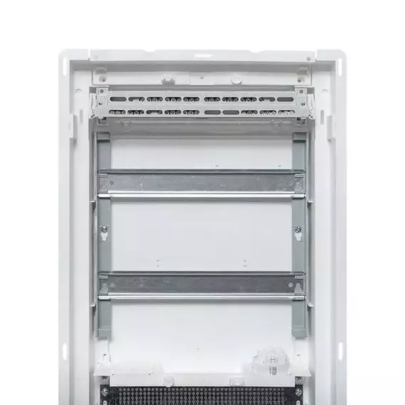 Щит комбинированный встраив. Nova 2 DIN-рейки + 2 монтаж. платы 4 габарит IP41 с метал. перфорированной дверью EKF nv-cb-pmd-2+2, изображение 11