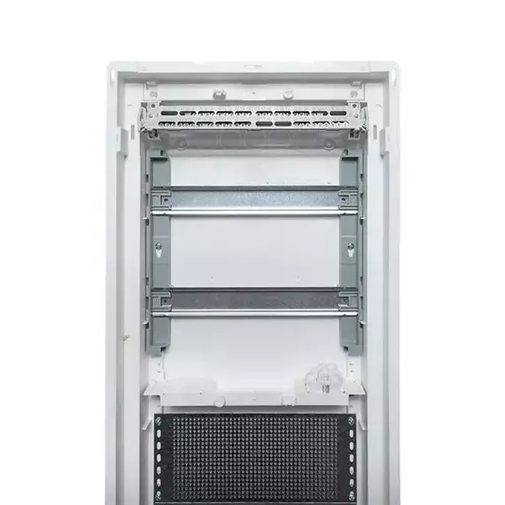 Щит комбинированный встраив. Nova 2 DIN-рейки + 3 монтаж. платы 5 габарит IP41 с метал. перфорированной дверью EKF nv-cb-pmd-2+3, изображение 12