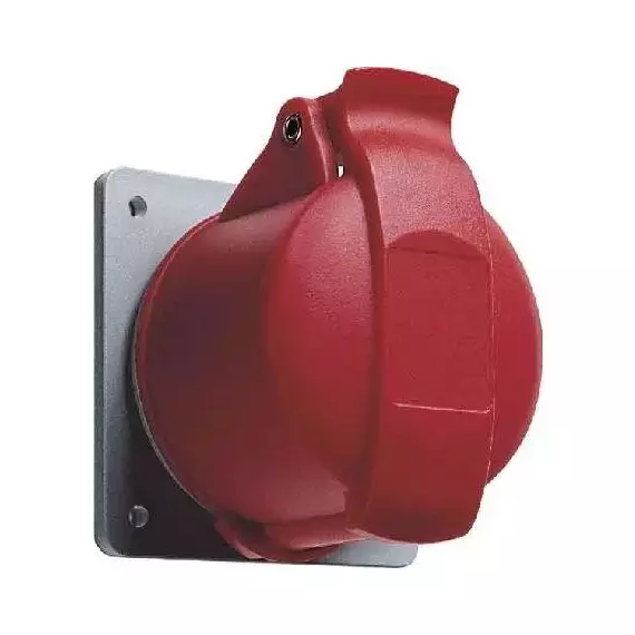 Розетка панельная 32А 3Р+N+Е с прямым унифицир. фланцем IP44 ABB 2CMA193259R1000