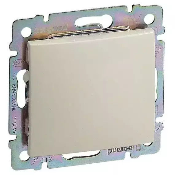 Механизм переключателя проходного на 2 направления 1-кл. СП Valena 10А IP31 250В сл. кость Leg 774306