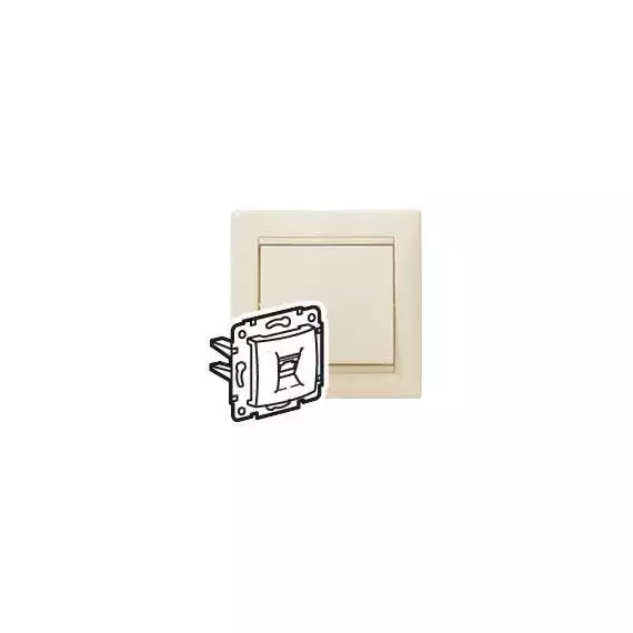 Механизм розетки информ. 1-м СП Valena RJ45-ISDN/интернет сл. кость Leg 774341