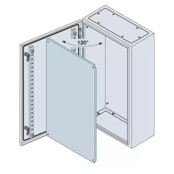 Корпус шкафа IP65 монтаж. плат. 800х600х250 ABB SRN8625K