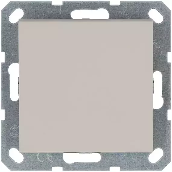 Переключатель проходной 1-кл. 10А IP20 механизм тауп Jasmart G3012T