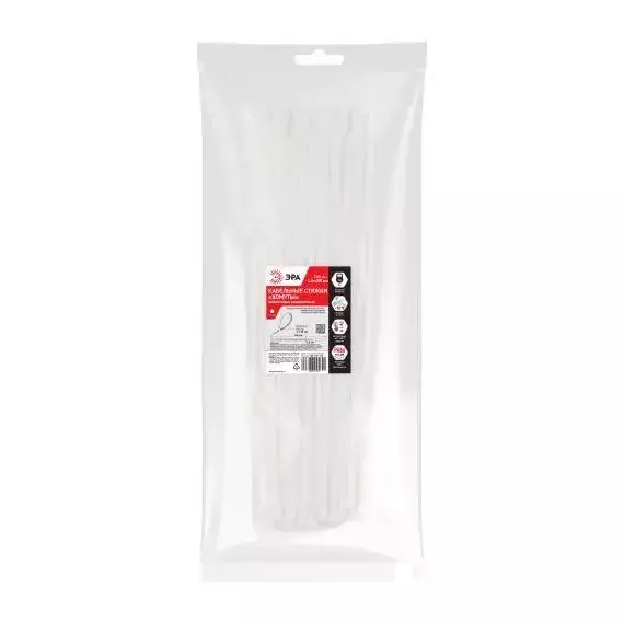 Хомут кабельный 4.8х450 бел. NO-225-162 (уп.100шт) Эра Б0065947, изображение 2