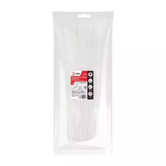 Хомут кабельный 4.8х500 бел. NO-225-163 (уп.100шт) Эра Б0066000, изображение 2