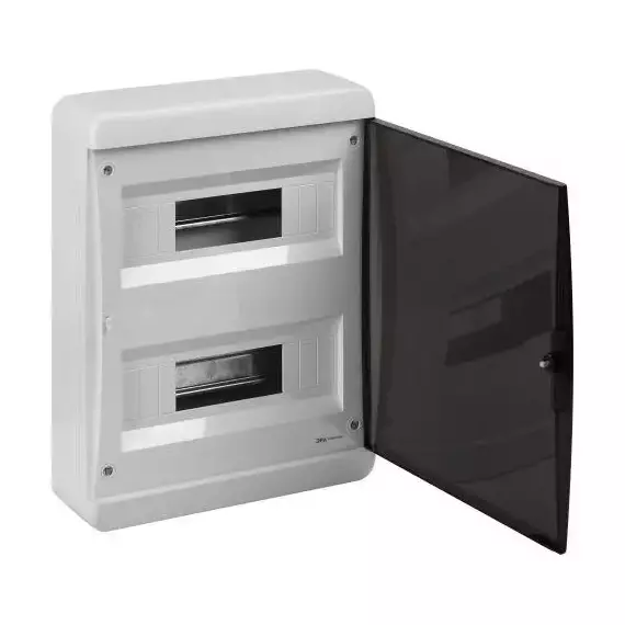 Корпус навесной COMFORT ЩРН-П-24 IP41 пластик.прозр. крышка бел. Эра Б0067244, изображение 3
