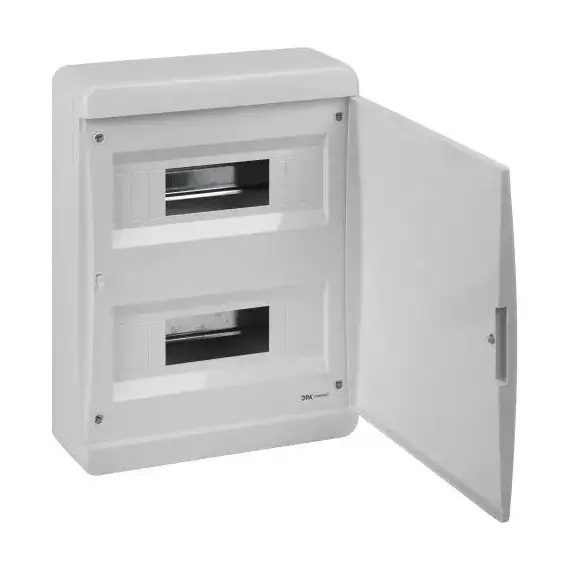 Корпус навесной COMFORT ЩРН-П-24 IP41 пластик. бел. Эра Б0067499, изображение 3
