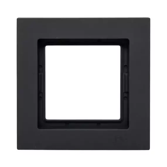 Рамка 1-м Эпика IP44 пластик черн. EKF UP1-FPB-01-44, изображение 2
