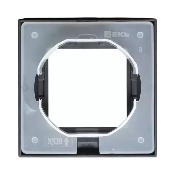Рамка 1-м Эпика IP44 пластик черн. EKF UP1-FPB-01-44, изображение 4