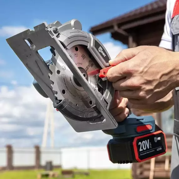Пила циркулярная аккумуляторная CB-20-140 ПРОФИ КВТ 104532, изображение 3