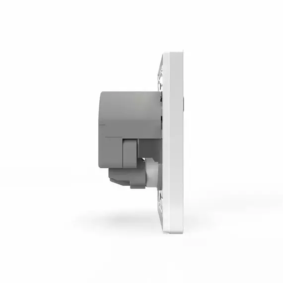 Розетка 1-м СП Pixel IP20 с заземл. с 2-мя заряд. устр. USB тип A+A механизм бел. TOKOV ELECTRIC TKE-PX-R1U2A-C01, изображение 3