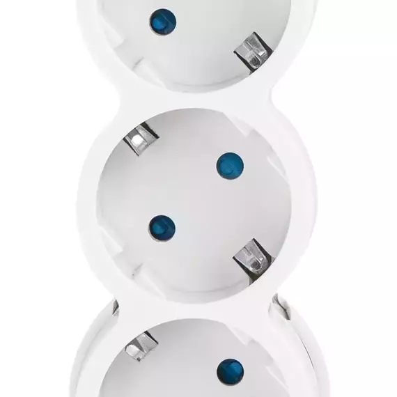 Удлинитель 4х3м с заземл. 10А IP20 ПВС 3х0.75 REV 32012 0, изображение 4