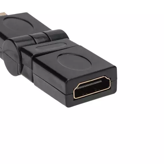 Переходник штекер HDMI - гнездо HDMI поворотный Rexant 17-6813, изображение 5