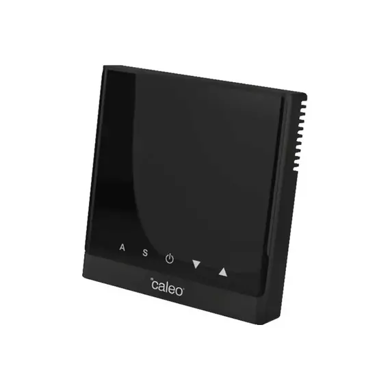 Терморегулятор C732 встраиваемый цифровой 3.5кВт черн. CALEO 0К-00000781, изображение 2