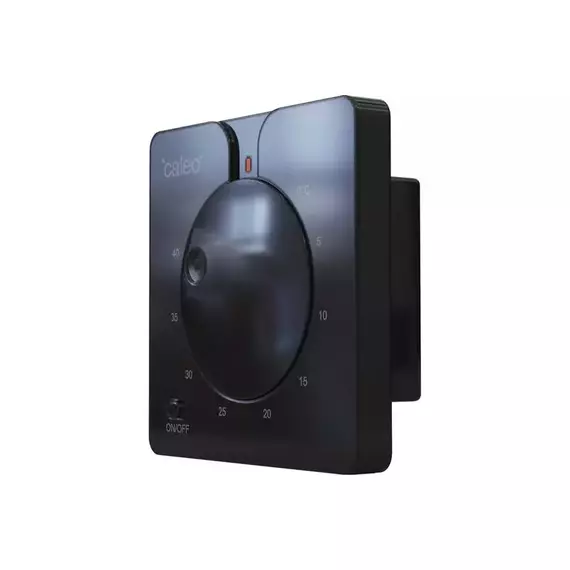 Терморегулятор C430 black встраиваемый аналоговый 3.5кВт CALEO 0К-00000791, изображение 2