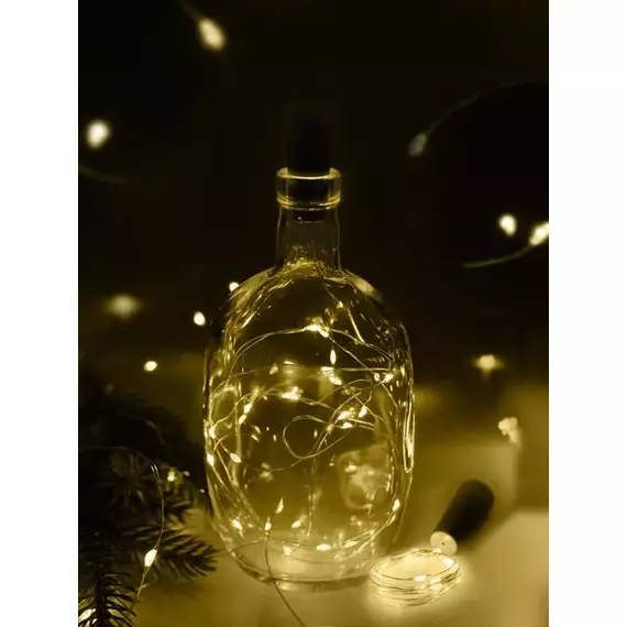 Гирлянда "Пробки" DC-G04-20YS2 20 LED 3х(LR44/LR1154/AG13/G13) в компл. желт. (уп.2шт) ФАZА 5059672