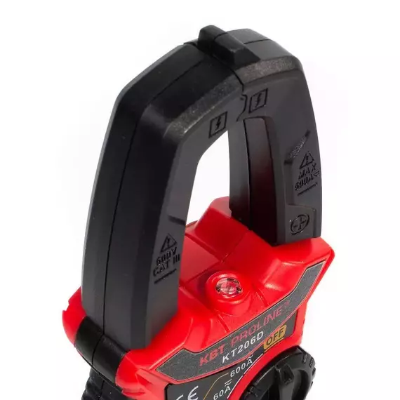 Клещи токовые цифровые KT 206D "PROLINE" КВТ 80753, изображение 2