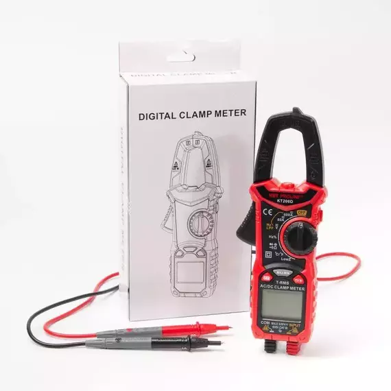 Клещи токовые цифровые KT 206D "PROLINE" КВТ 80753, изображение 3