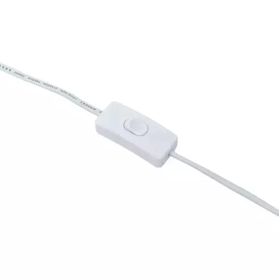 Шнур для бра с выключателем 2м 2х0.5кв.мм EKF ASB-610, изображение 2