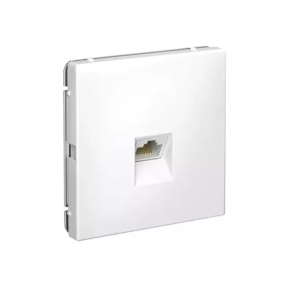 Розетка компьютерная ArtGallery RJ45 кат.5E механизм бел. SE GAL000183, изображение 3