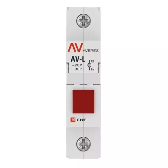 Лампа сигнальная AV-L красн. EKF av-l-red-averes, изображение 2