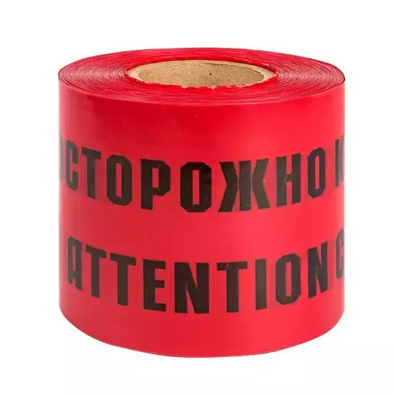 Лента сигнальная ЛСЭ "Осторожно кабель" 600х100 Basic EKF lse-600x100-bas, изображение 2