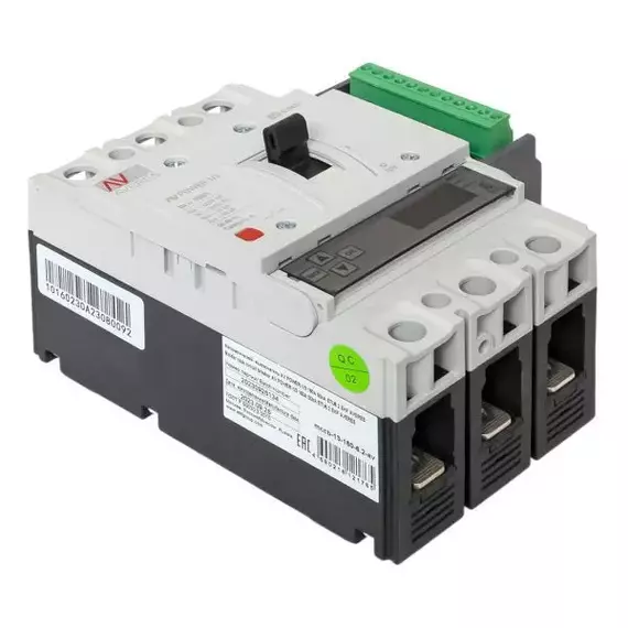 Выключатель автоматический 3п 160А 50кА AV POWER-1/3 ETU6.2 AVERES EKF mccb-13-160-6.2-av, изображение 10