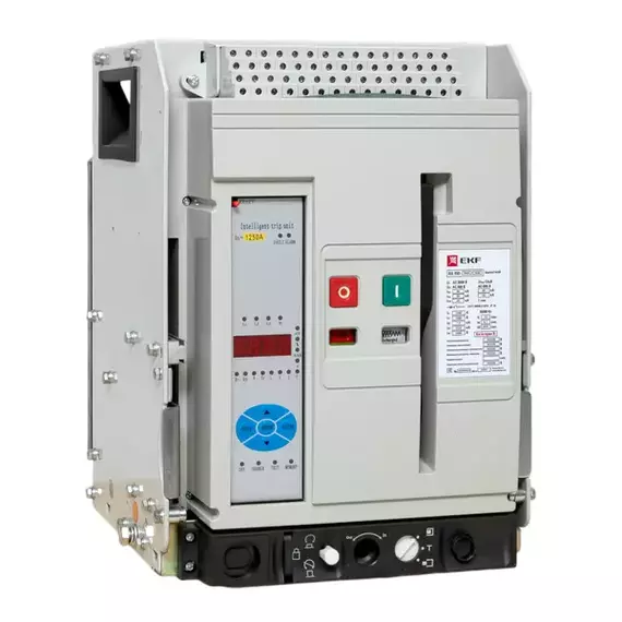 Выключатель автоматический 3п 1600/1250А 55кА ВА-450 выкатн. EKF mccb450-1600-1250v