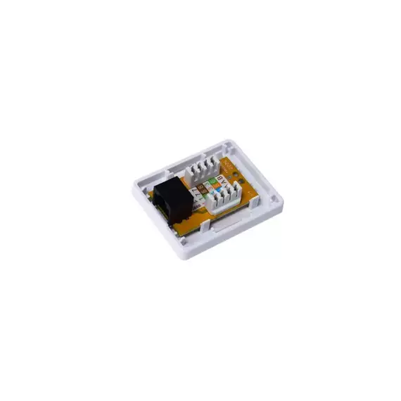 Розетка компьютерная 8P8C (RJ45) UTP кат.5E 1 порт TOKOV ELECTRIC TKE-SMB-8P8C-1P-UTP, изображение 4