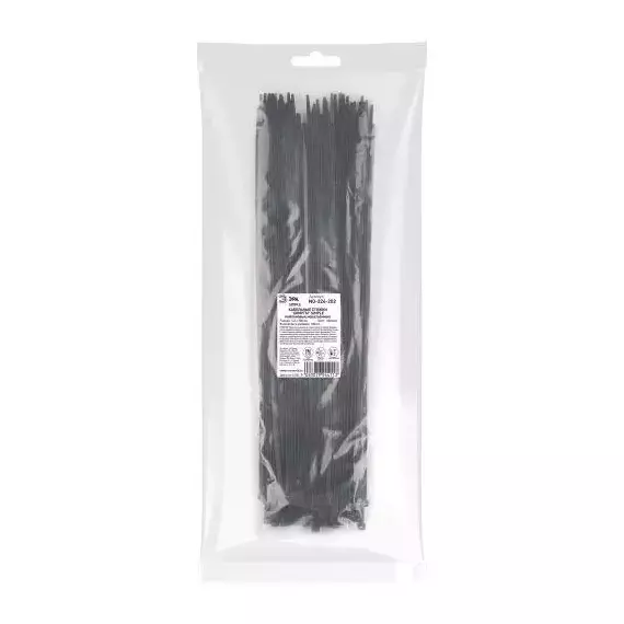 Хомут кабельный Simple 4.8х300 черн. NO-224-202 (уп.100шт) Эра Б0066037, изображение 2