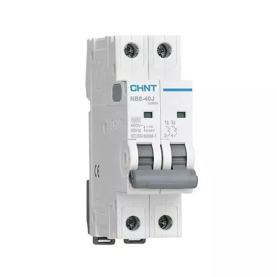 Выключатель автоматический 2п 25А 6кА NB8-40J х-ка C (R) CHINT 320691