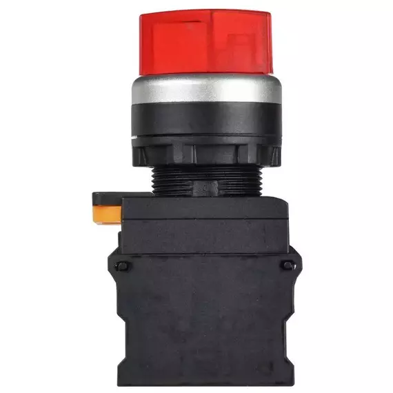 Переключатель 3 полож. 2НО с подсветкой красн. MASTER IEK MI-SW60-20XD-4-14-3-K04, изображение 2